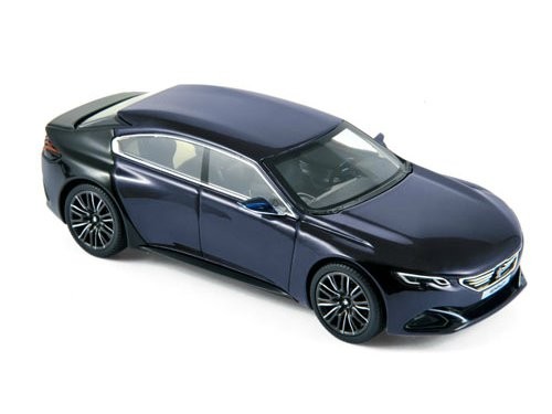 1:43 PEUGEOT Concept Car Exalt Version 2015 Dark Blue/Gloss Black