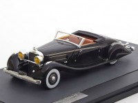 1:43 HISPANO Suiza K6 Cabriolet Brandone Chassis #16035 1935 Black