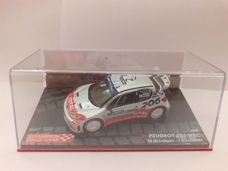 1:43 Peugeot 206 WRC 2002