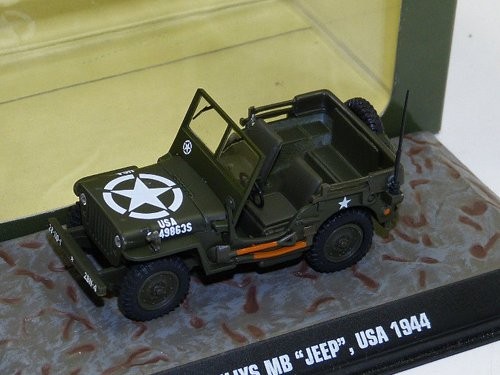 1:43 Jeep Willys MB 4х4 армия США 1944