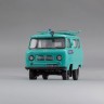 1:43 Советский автомобиль тип 450A «Милиция» с интерьером - г. Запорожье, УССР - 1963 г.