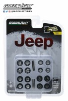 1:64 набор "Wheel & Tire Packs" 4 комплекта колес для JEEP