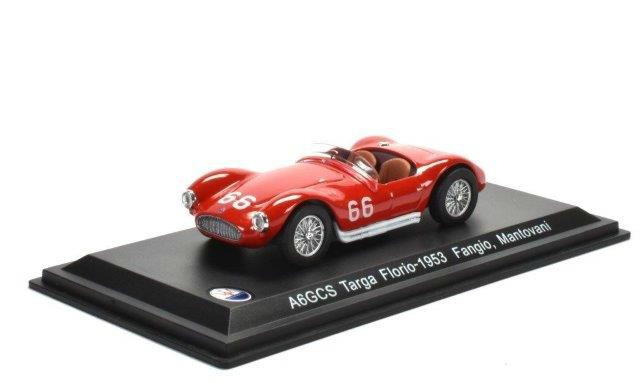 1:43 MASERATI A6GCS #66 Targa Florio Fangio1953