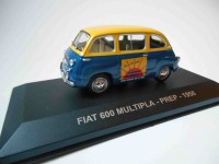 1:43 FIAT 600 MULTIPLA "PREP" 1956 Yellow/Blue