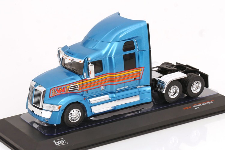 1:43 седельный тягач WESTERN STAR 5700 XE 2016 Light Blue Metallic 
