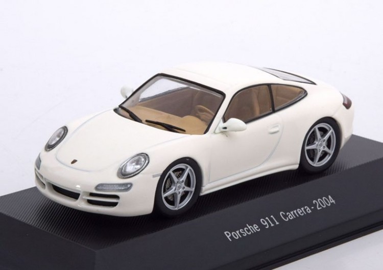 1:43 PORSCHE 911 Carrera (997) 2004 White
