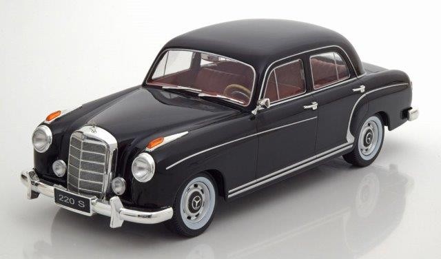 1:18 MERCEDES-BENZ 220S Limousine (W180 II) 1956 Black