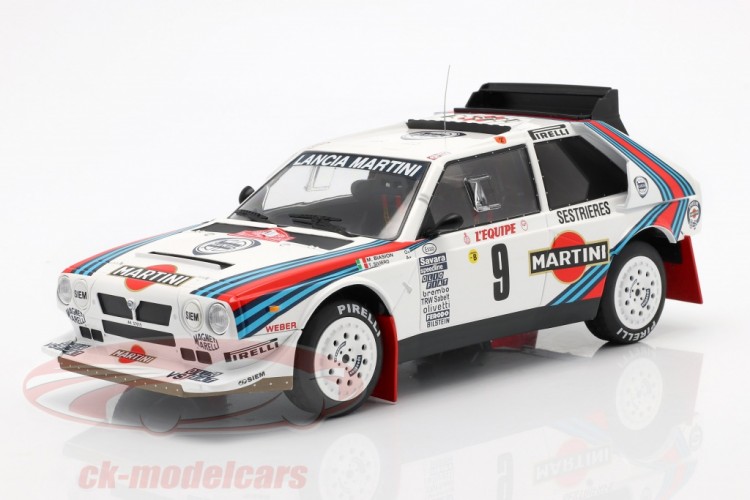 1:18 LANCIA Delta S4 #9 "Martini" Biasion/Siviero Rally Monte Carlo 1986