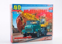 1:43 Сборная модель Автокран КС-4561 (250)