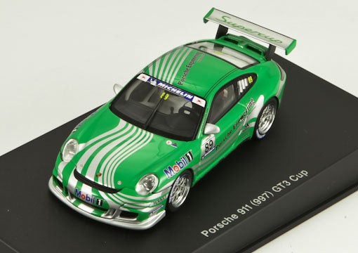 1:43 Porsche 911 (997) GT3 cup car 2006 (green livery)