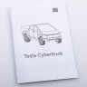 1:43 Сборная модель Tesla Cybertruck