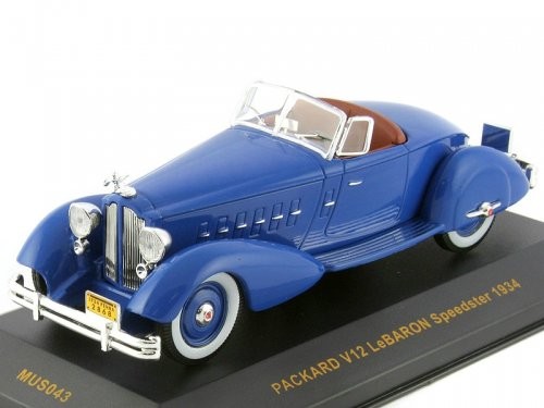 1:43 PACKARD V12 LeBARON Speedster 1934 Blue