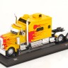 1:43 седельный тягач PETERBILT 379 Custom 2002 Yellow/Decorated