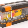 1:43 седельный тягач PETERBILT 379 Custom 2002 Yellow/Decorated