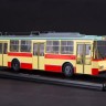 1:43 Троллейбус Skoda-14TR, красно-бежевый