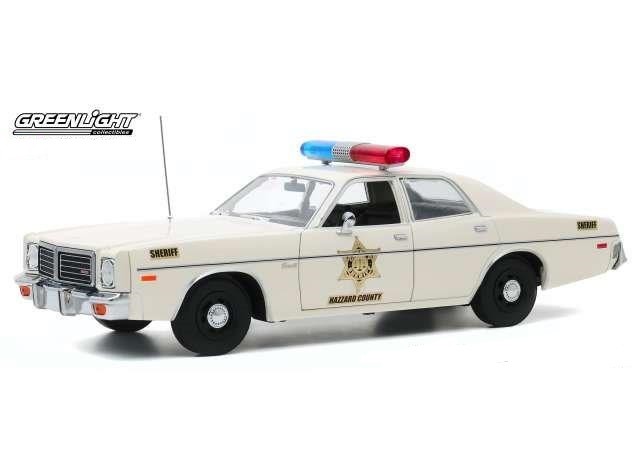1:18 DODGE Coronet "Hazzard County Sheriff" 1975