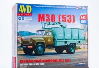 1:43 Сборная модель Контейнерный мусоровоз М30 (53)