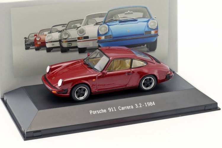 1:43 PORSCHE 911 Carrera 3.2 (930) 1984 Burgundy