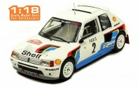 1:18 PEUGEOT 205 T16 #2 Vatanen/Harryman WINNER Rally Monte Carlo 1985