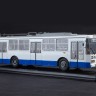 1:43 Троллейбус Skoda-14TR Ростов-на-Дону, белый / синий