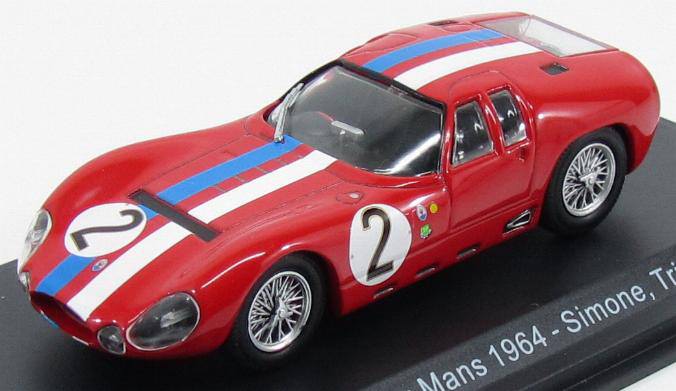 1:43 MASERATI Tipo 151/3 #2 24h Le Mans A.Simon/M.Trintignant 1964
