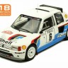 1:18 PEUGEOT 205 T16 #6 Salonen/Harjanen Rally Monte Carlo 1985