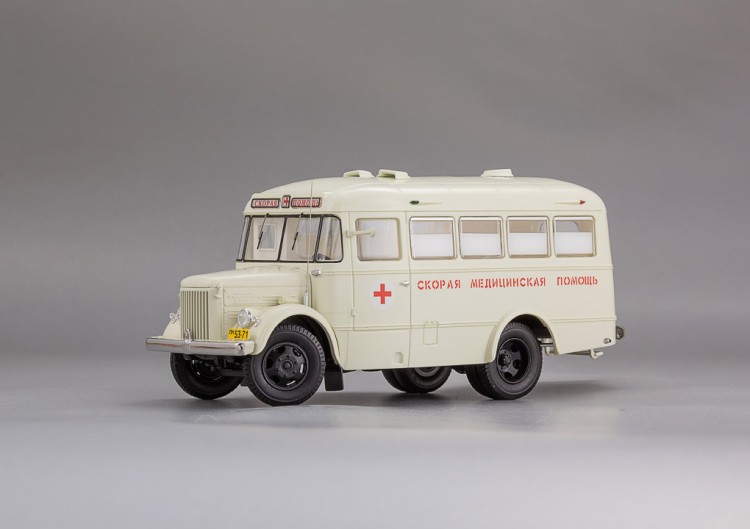 1:43 Павловский Автобус 651 "Скорая Медицинская Помощь", г. Ленинград - 1957 г.