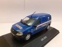 1:43 Lada Largus Фургон Почта России (курьерская служба)