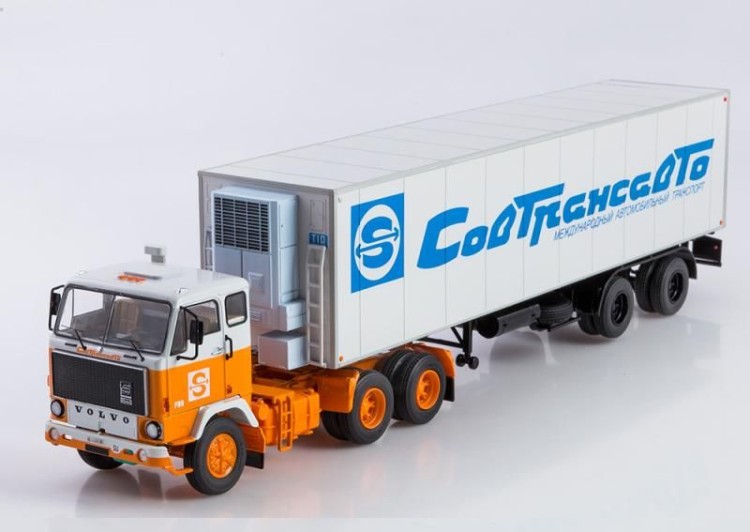 1:43 Volvo F89 с полуприцепом KlegeFrance