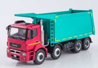 1:43 KAMский грузовик-65801-T5 Самосвал, красный / зеленый