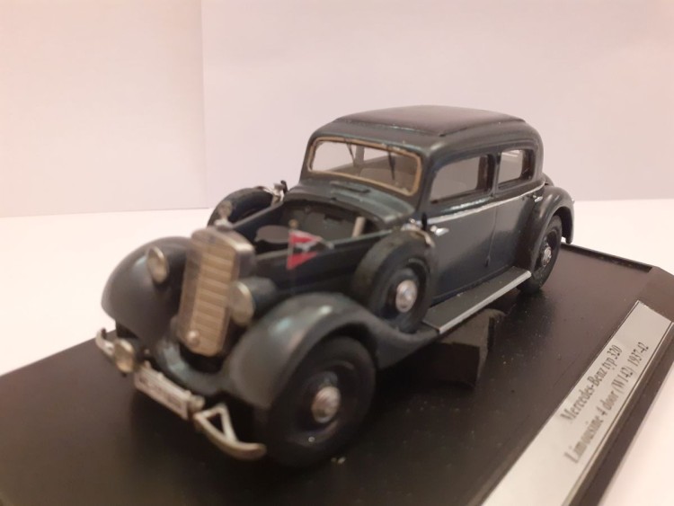 1:43 Mercedes Benz typ 320 Limousine 4-door (W142) 1937-42 военный закрытый