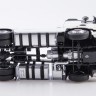 1:43 КАМский грузовик-54901 c полуприцепом НЕФАЗ-93341, белый / синий