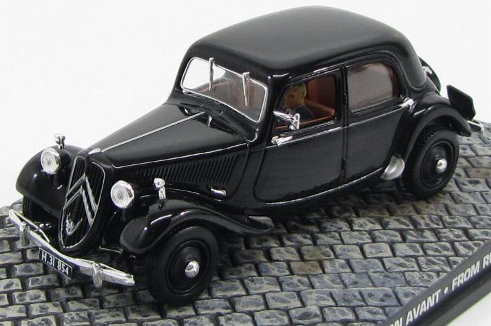 1:43 CITROEN Traction Avant "From Russia with love" 1963 Black