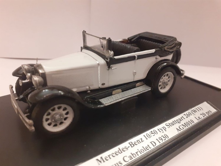 1:43 Mercedes-Benz 10/50 typ Stuttgart 260 (W11) Luxus Cabriolet D 1930