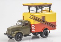 1:43 ТВ-3 (51А), хаки / красный / желтый