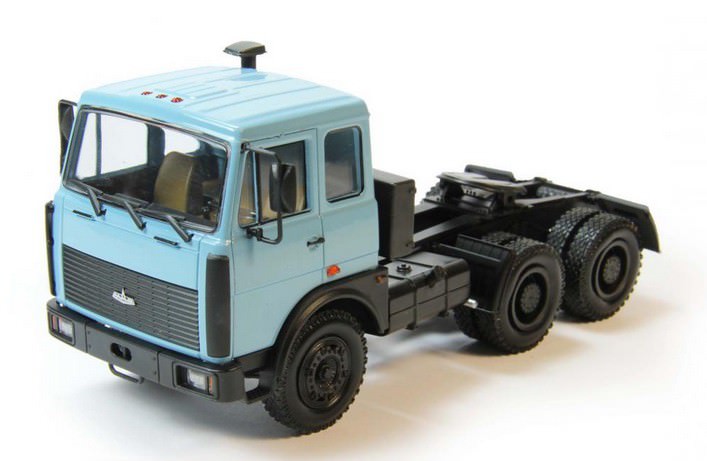 1:43 МАЗ 64221 седельный тягач (1989-1991), голубой
