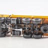 1:43 КАМский грузовик-43118 (рестайлинг) бортовой с тентом, оранжевый