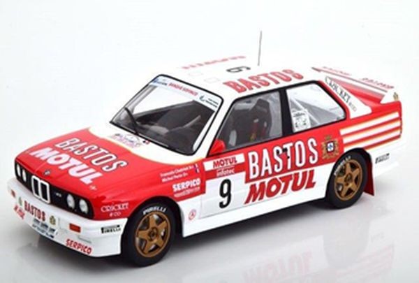 1:18 BMW M3 (E30) #9 "Bastos Motul" Chatriot/ Perin Rally Tour de Corse 1988