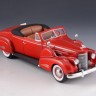 1:43 CADILLAC V16 Convertible Coupe (открытый) 1938 Red 