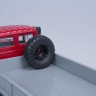 1:43 Горький тип 33081 4х4 (двиг. Д-245.7 Diesel Turbo) выставочный (красный / серый)