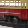 1:43 Трамвай МТВ-82, желтый / красный