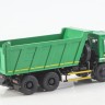 1:43 КАМский грузовик-6520 (рестайлинг) самосвал, светло-зеленый