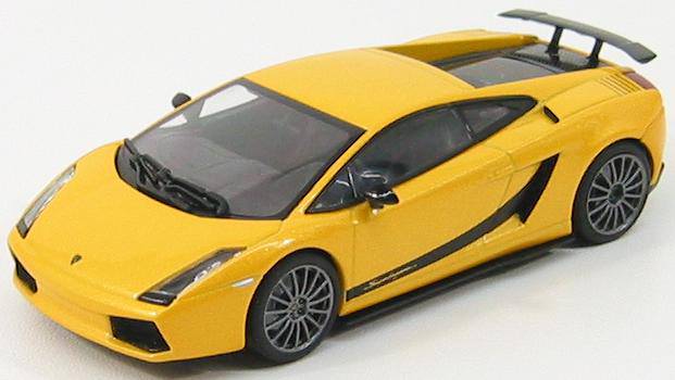 1:43 Lamborghini Gallardo Superleggera (metallic yellow)