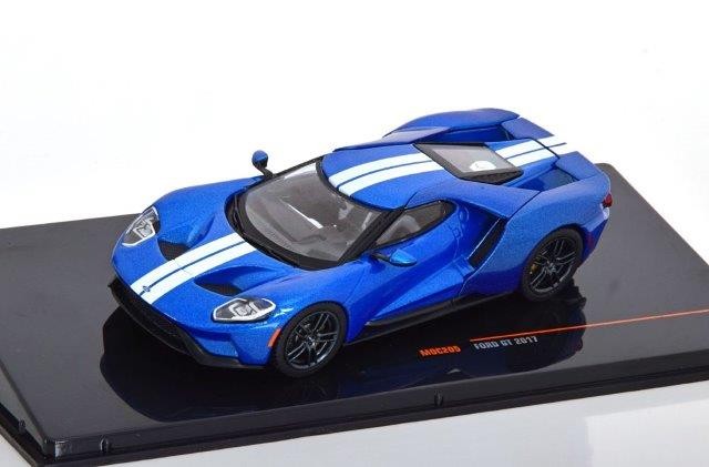 1:43 FORD GT 2017 Blue/Silver
