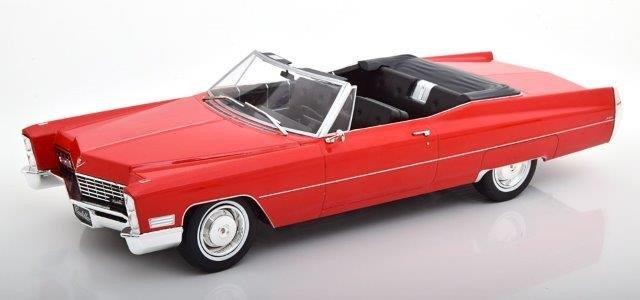 1:18 CADILLAC Deville Convertible 1968 Red