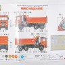 1:43 Сборная модель Камский-65802-87(S5) самосвал