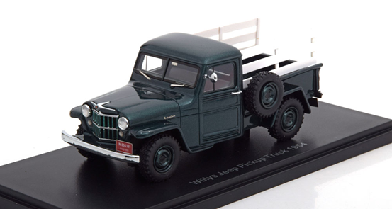 1:43 JEEP WILLYS Pick Up 4x4 1954 Green