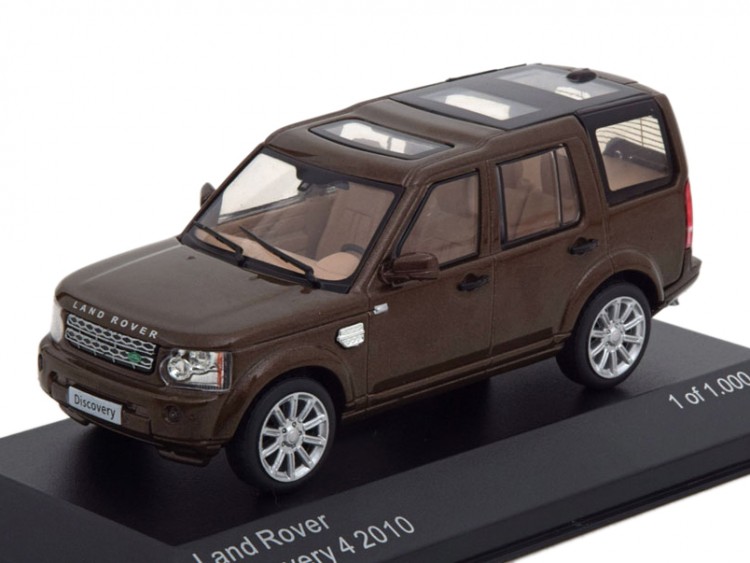 1:43 LAND ROVER Discovery 4 4x4 2010 Metallic Brown