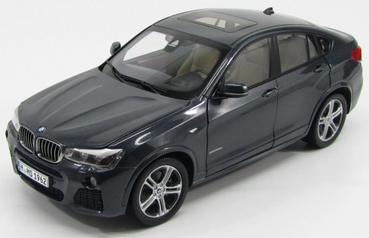 1:18 BMW X4 2015 (darkgrey)