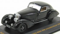 1:43 Mercedes-Benz 500K Autobahn-Kurier (1935) Black with Beige Interiors